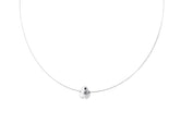 White Gold & Diamond Ladybug Pendant - Isaac Westman - 2